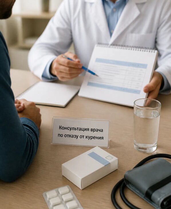 Консультация врача по отказу от курения для взрослых в Кирове-Чепецке